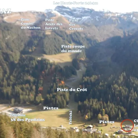 Domek alpejski Le Nid Independant Mountain Morzine